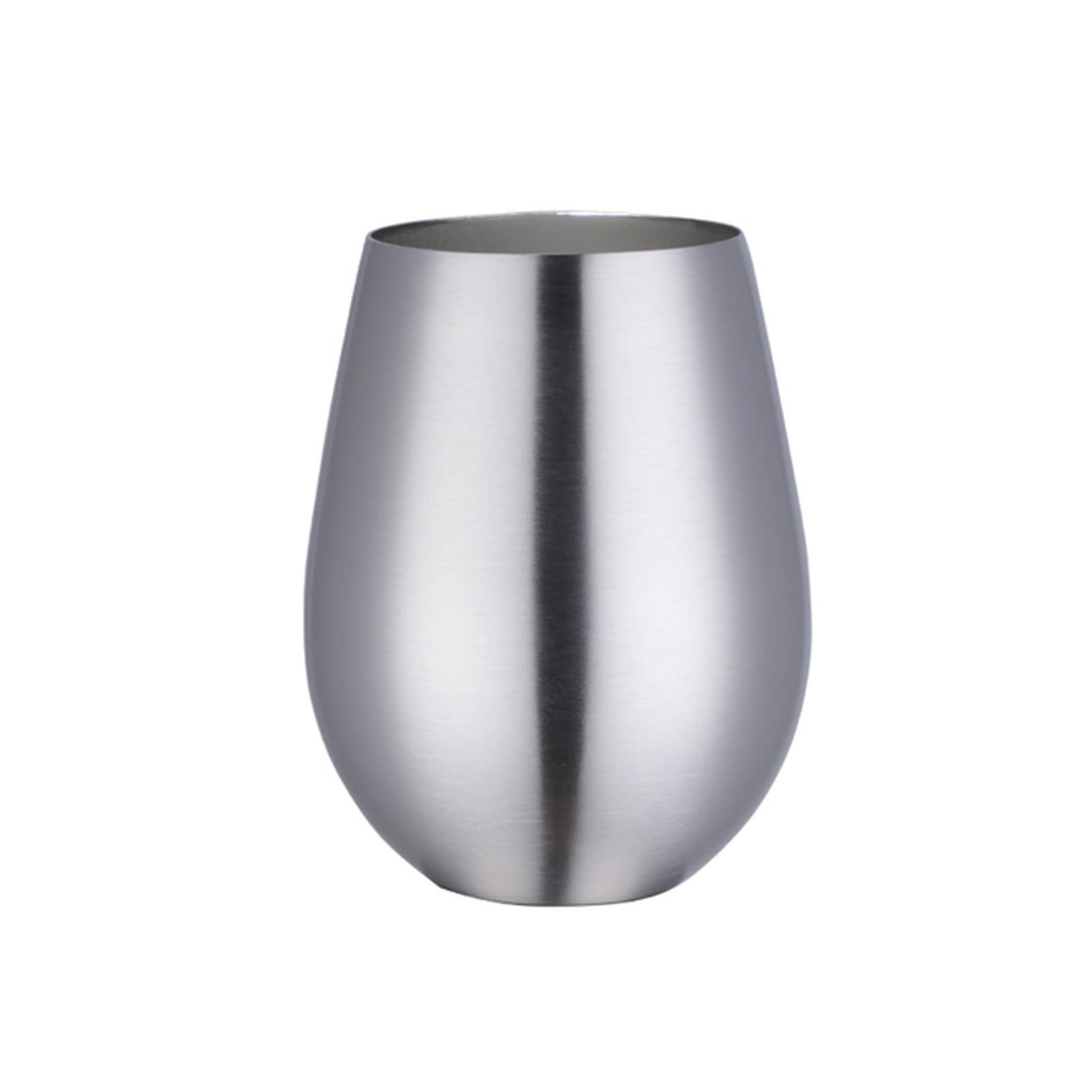 Premium 500ml Stainless Steel Coffee Mug - Insulated Gold Wine Tumbler & Beer Cup for Hot/Cold Drinks - Barware, Cocktail, Coffee, Tea - Leakproof Lid - 12oz Silver Drinking Mug for Home, Office, Camping & Gifts
