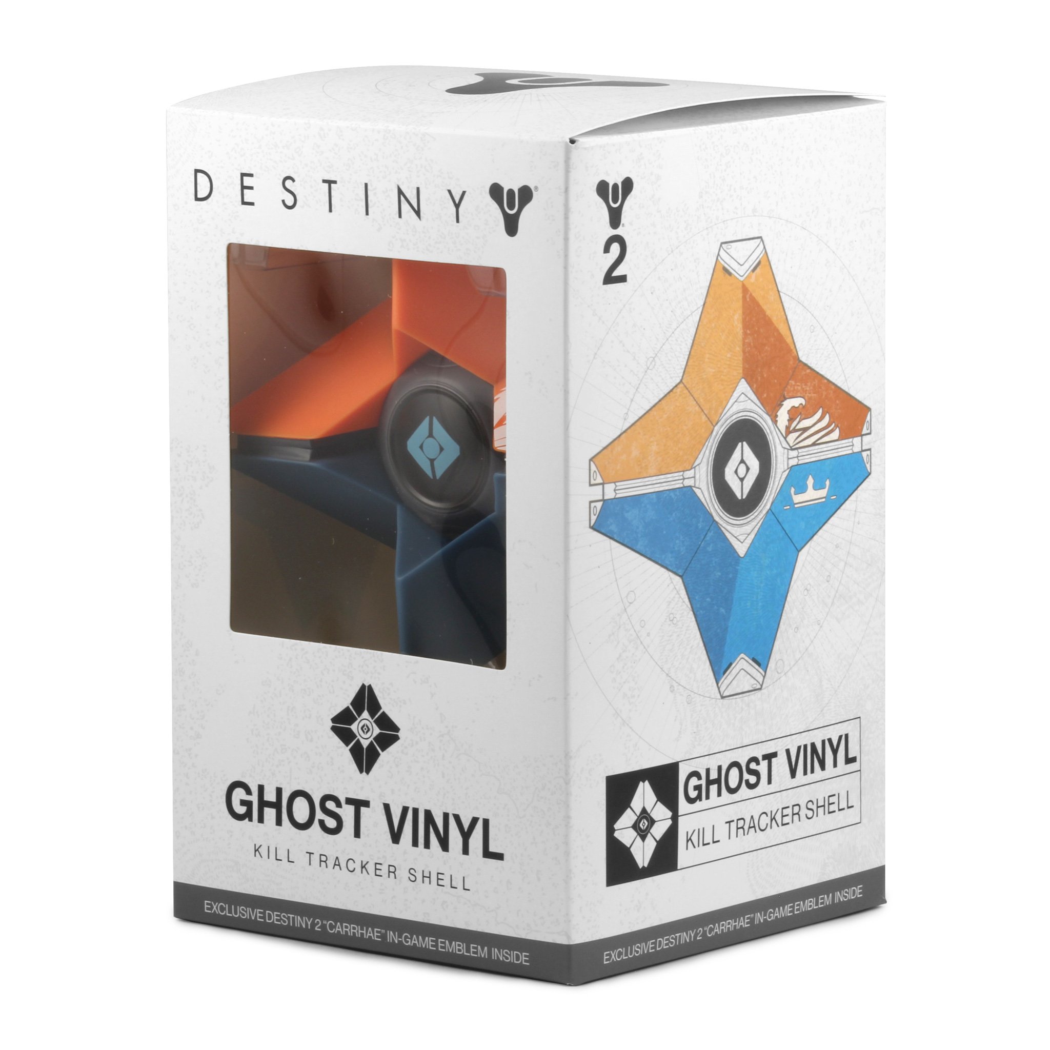 Destiny Ghost Vinyl - Kill Tracker Shell Collectible Figure | Official Destiny 2 Merchandise for Gamers & Collectors | Perfect for Gaming Room Decor, Cosplay Props, and Gift Ideas