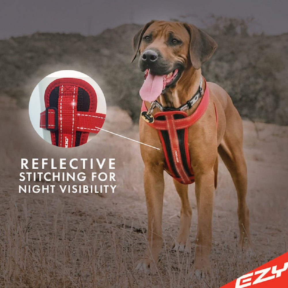 Best Chestplate Dog Harness for Large Dogs - Adjustable No-Pull Vest Harness with Handle - Perfect for Walking, Hiking & Training