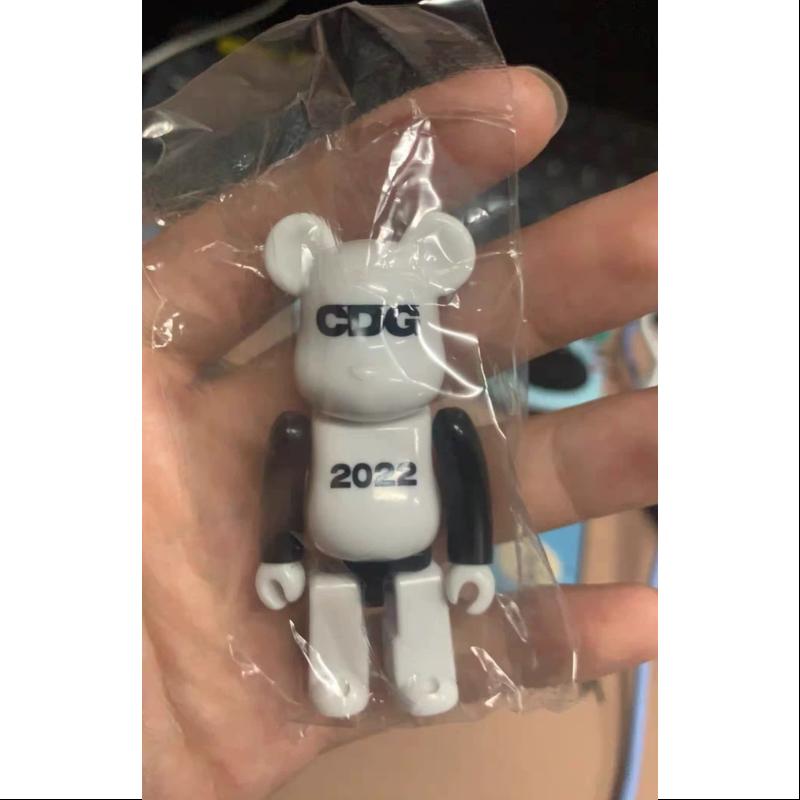 Bearbrick Series 44 SUPER Secret CDG 100% Collectible Figure (2022 Edition) - Perfect for Anime Fans, Streetwear Collectors & Home Decor Display
