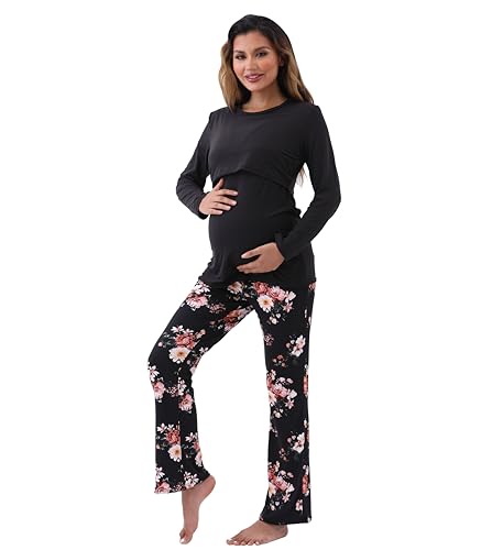 Black on Black Floral
