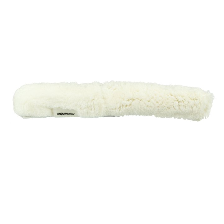 Moerman Woven Plush White Sleeve - Soft & Comfortable Winter Arm Warmers for Women & Men - Perfect for Cold Weather, Office, and Outdoor Activities
