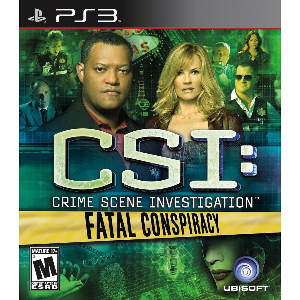CSI: Fatal Conspiracy - PlayStation 3 Game | Crime Scene Investigation Adventure | Perfect for Mystery Lovers & TV Show Fans