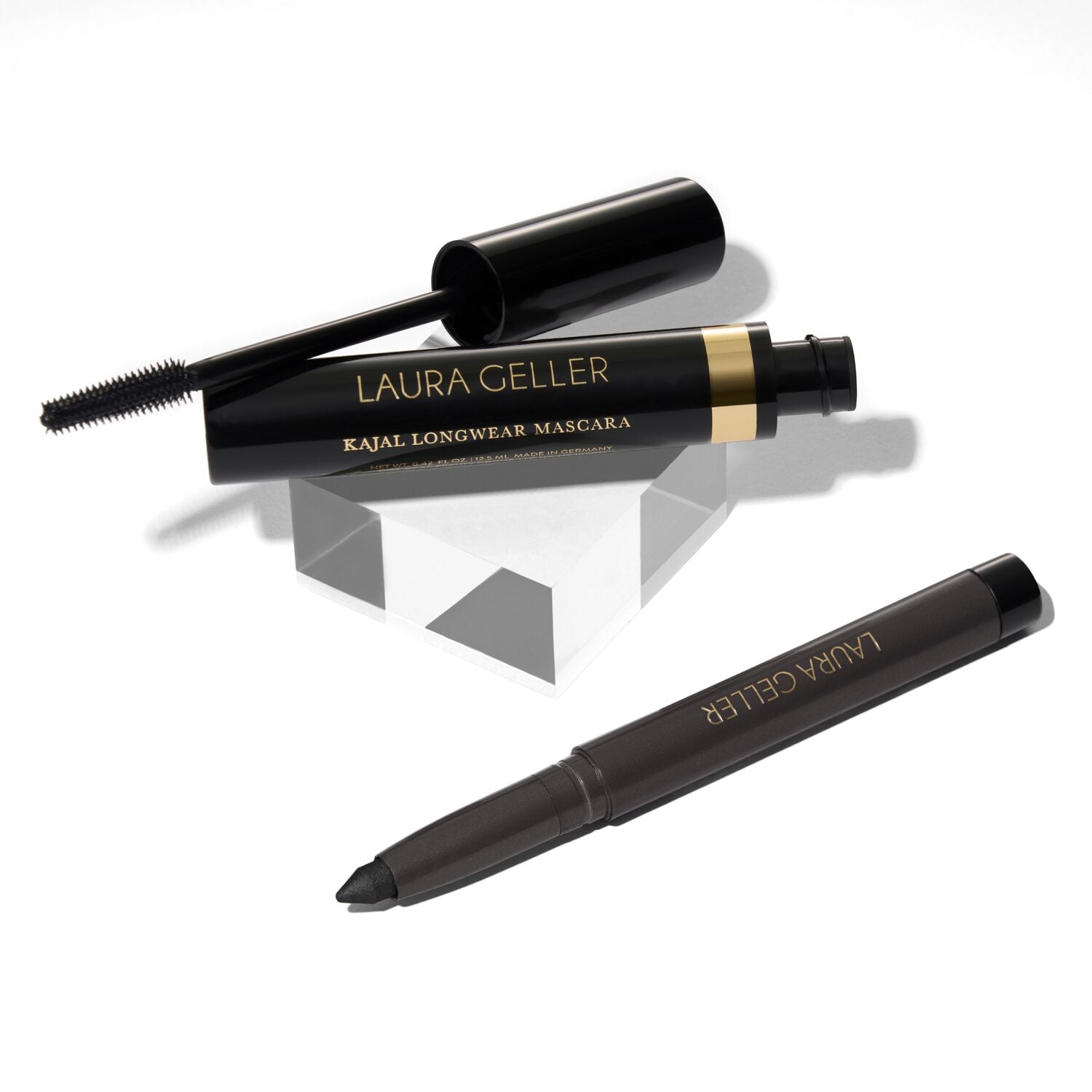Bold Beauty Kajal Eyeliner Duo - Waterproof & Smudge-Proof Kohl Pencil for Long-Lasting Eye Makeup - Perfect for Everyday Wear, Parties & Special Occasions