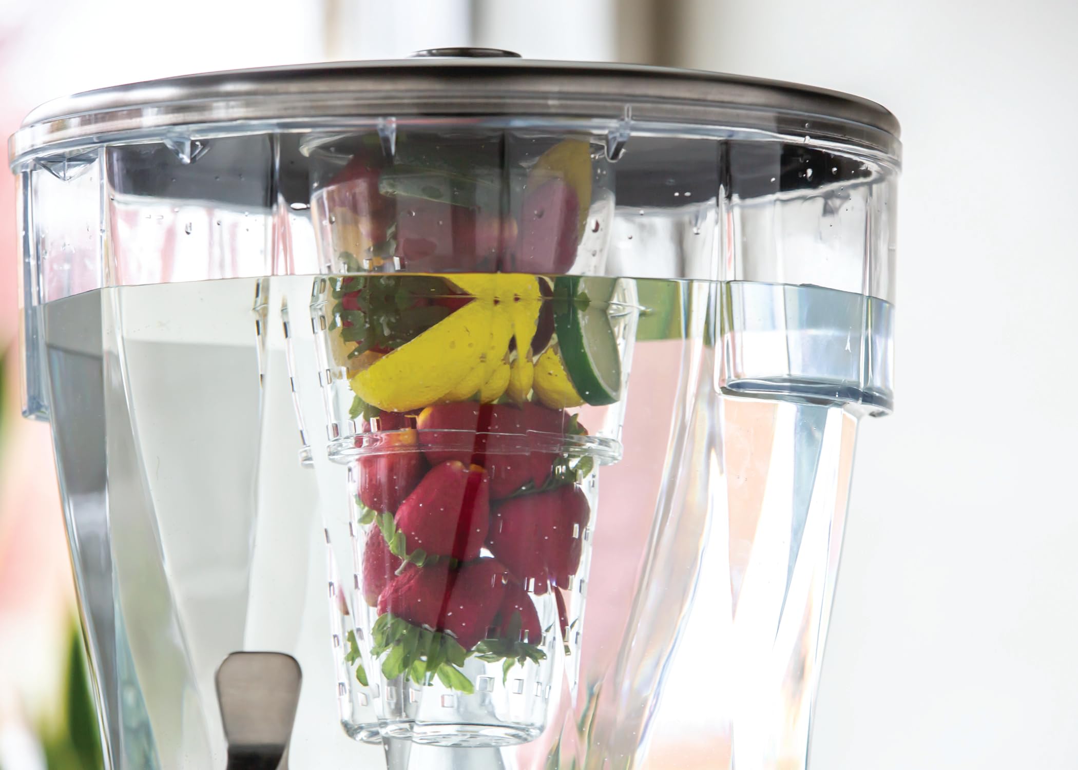 5 Gallon Stainless Steel Beverage Dispenser with Infuser Tube & Brushed Spigot - Commercial Drink Dispenser for Iced Tea, Lemonade, Party Punch - Perfect for Restaurants, Catering & Outdoor Events