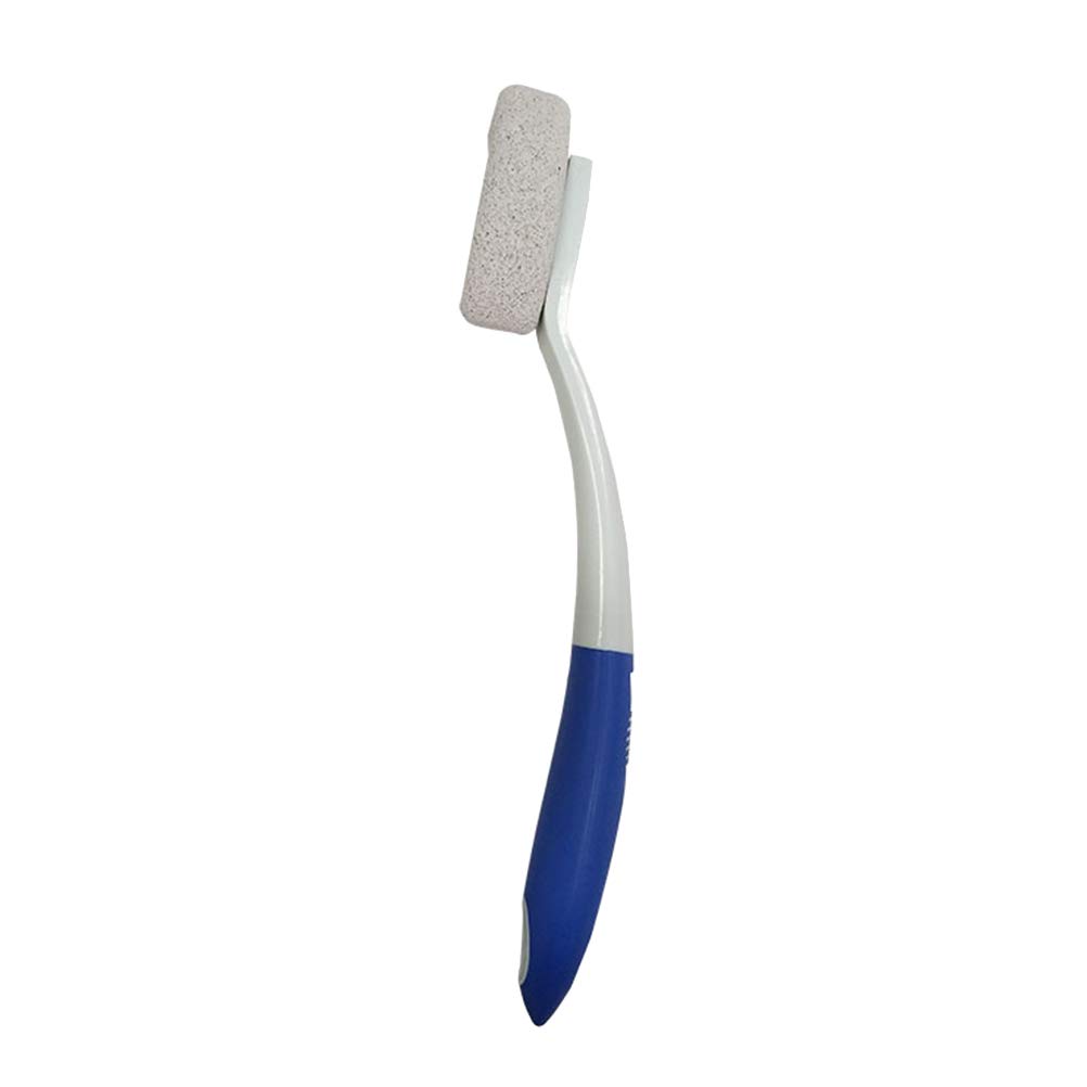 DOITOOL 1Pc Long Handle Pumice Stone Brush - Exfoliating Foot Scrubber & Body Scrub Brush for Shower, Pedicure & Dead Skin Removal - Perfect for Bathing, Spa & Home Care