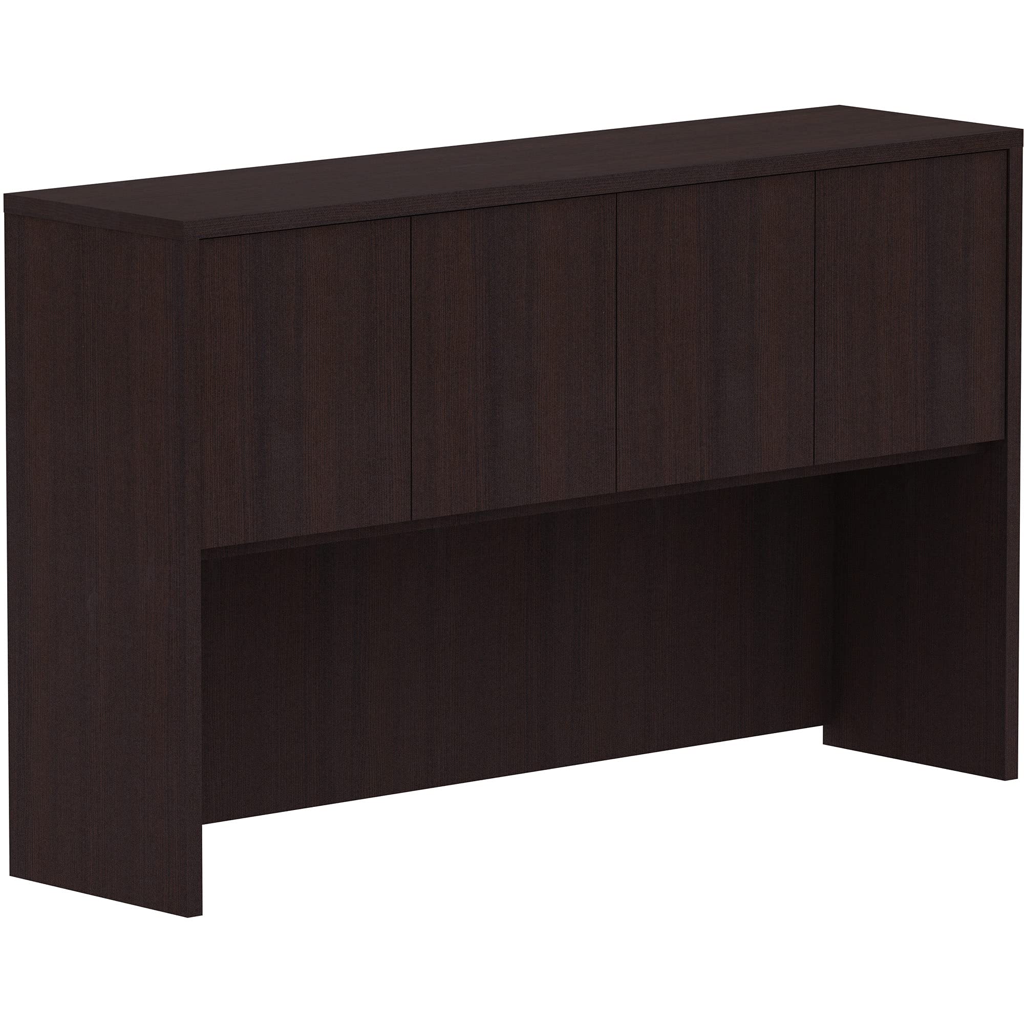 Lorell Espresso Desk Hutch - Stylish Home Office Storage