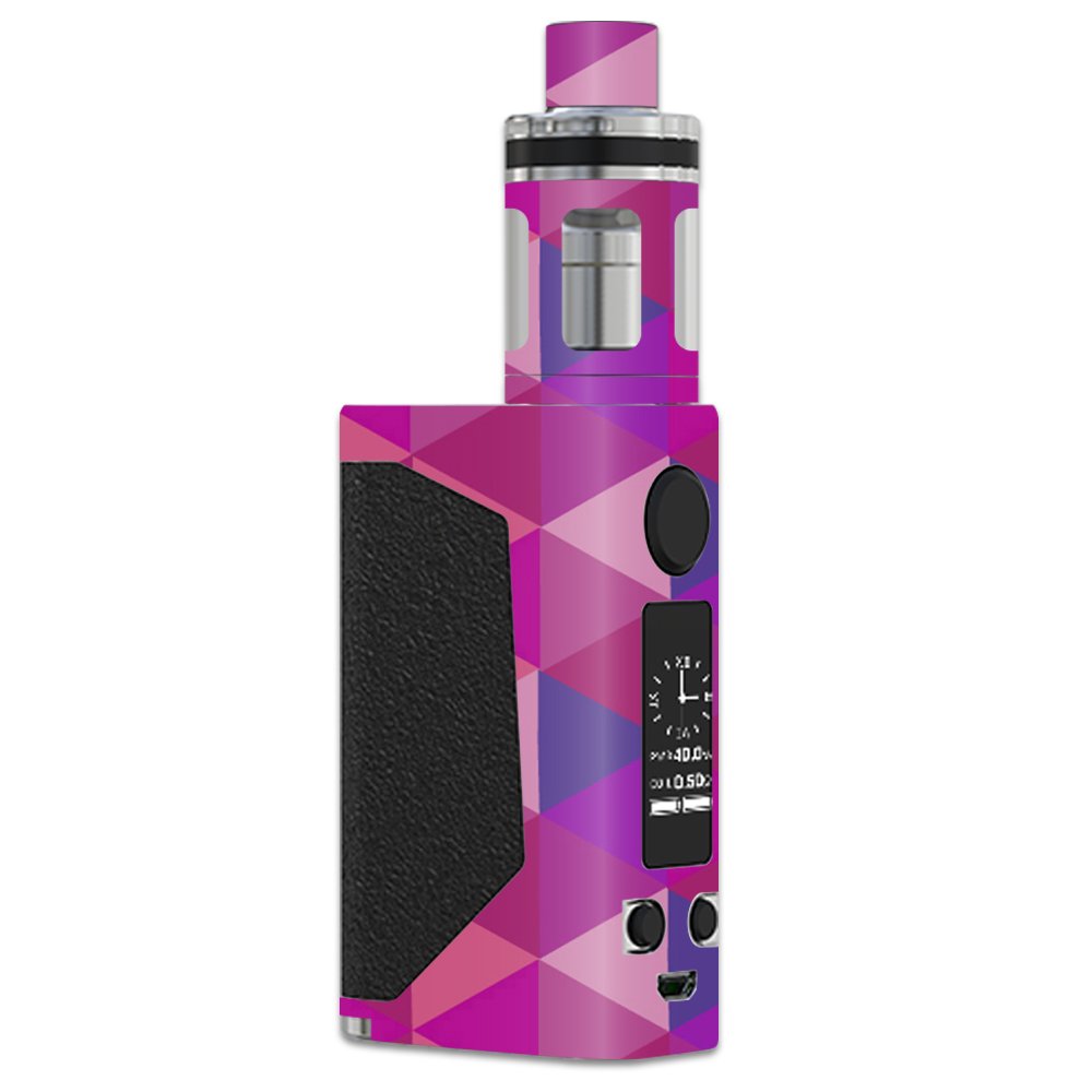 MightySkins Vinyl Skin Wrap for JoyeTech eVic Primo - Pink Kaleidoscope Design | Protective & Durable Decal Cover | Easy to Apply & Remove | Made in USA | Perfect for Vape Mod Customization & Personalization
