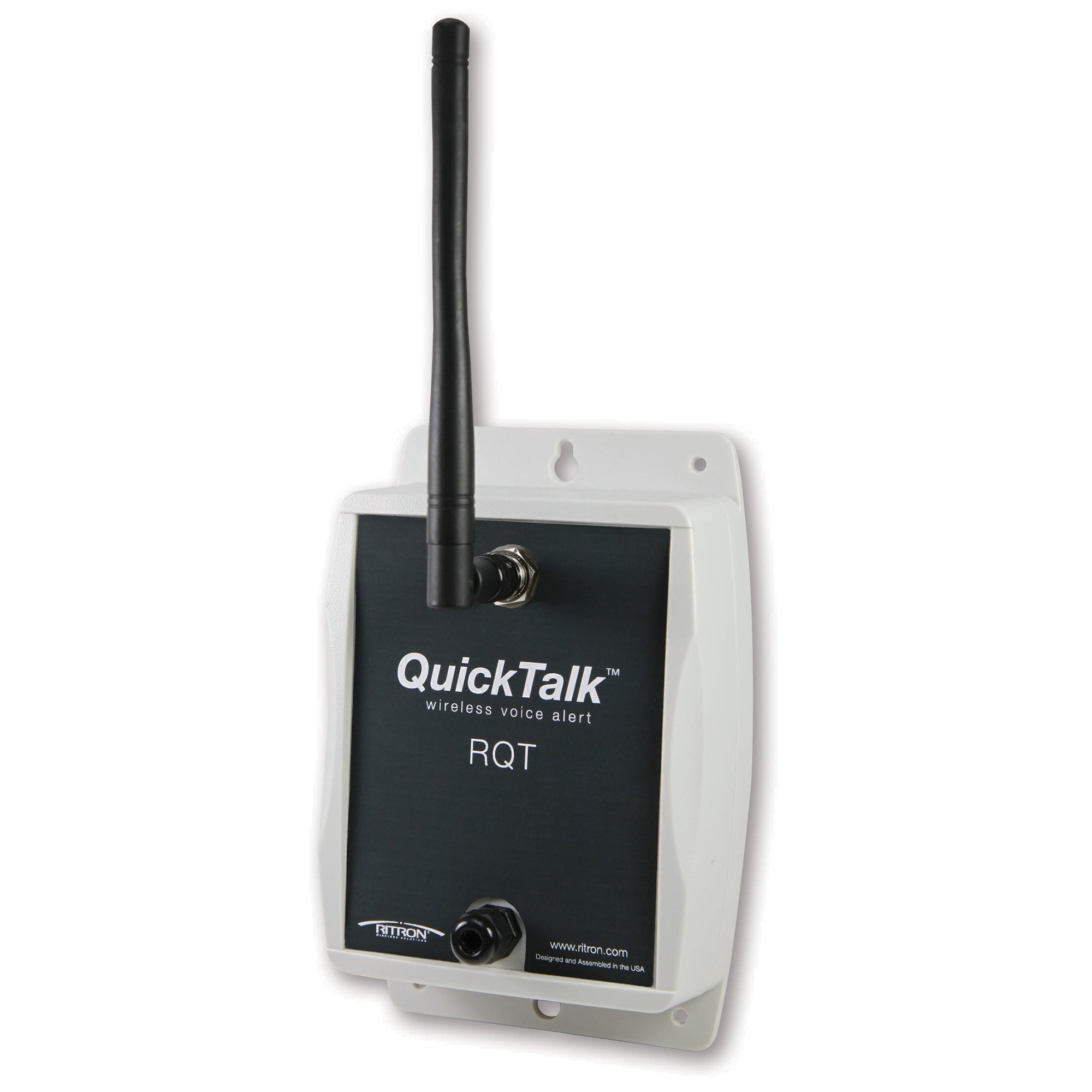 Quick Talk Voice Alerting Transmitter - Wireless Intercom System for Home & Office Security - Perfect for Baby Monitoring, Elderly Care, and Emergency Alerts