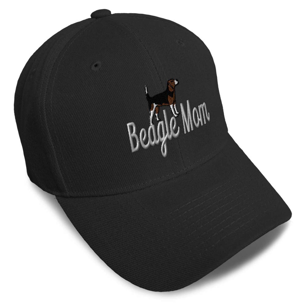 Speedy Pros Baseball Cap - Beagle Mom & Dad Hats with Pet Embroidery for Men & Women - Acrylic Adjustable Dad Hat for Dog Lovers - Perfect for Outdoor Activities, Sports & Casual Wear