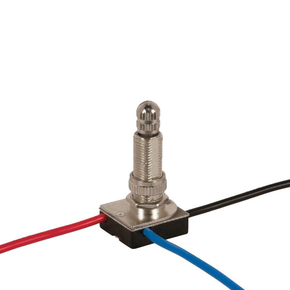 3-Way Metal Rotary Switch Brass Plated - Heavy Duty Electrical Selector for Guitars, Amps & Industrial Equipment