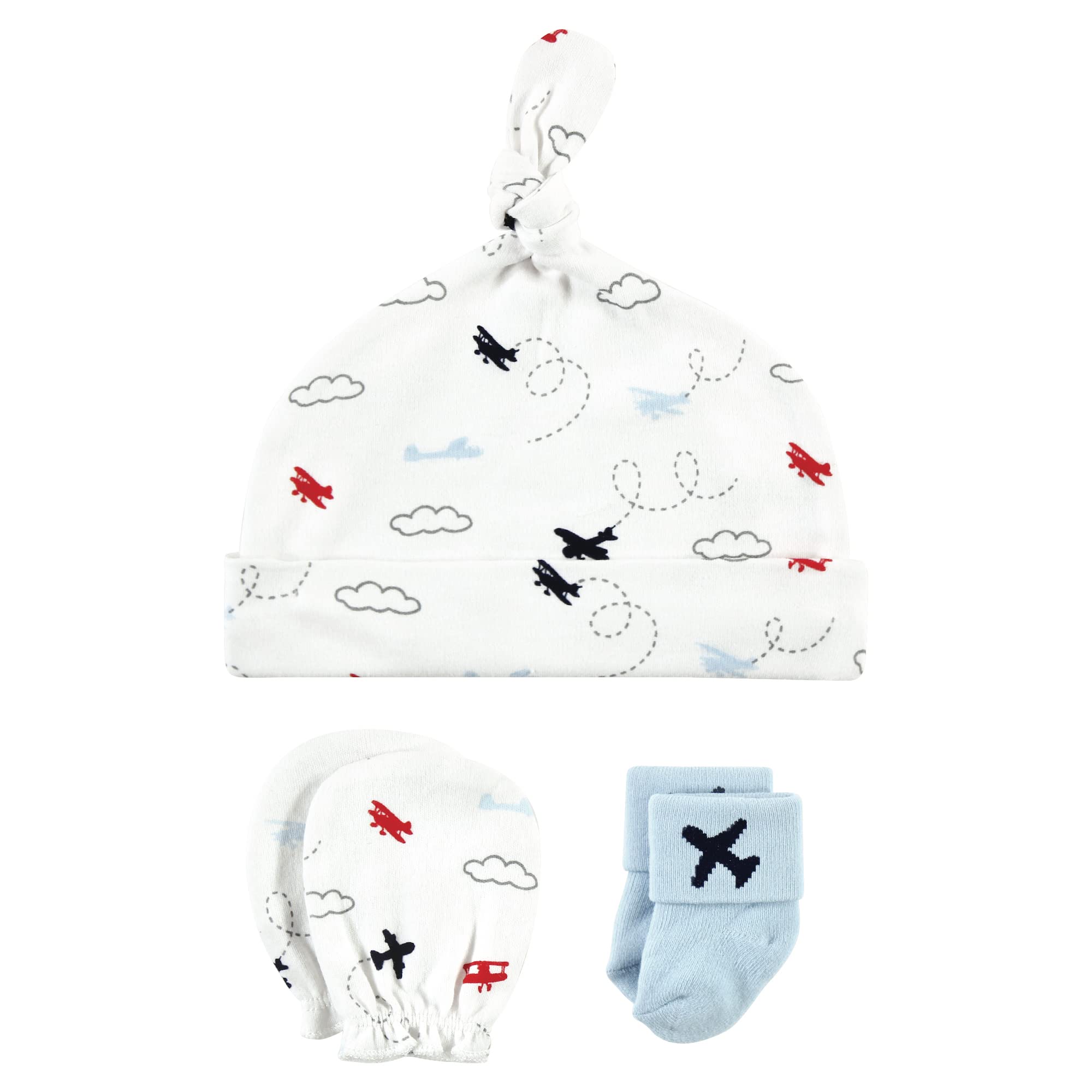 Hudson Baby Girls Winter Caps Mittens and Socks Set - Soft Warm Knit Hat Gloves & Booties for Newborn Toddler - Perfect for Cold Weather Outfits & Photo Shoots