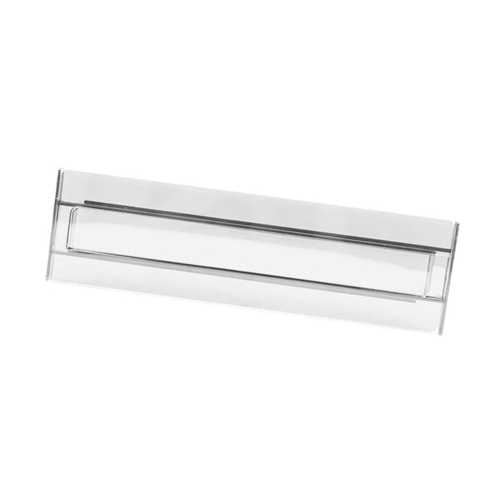 Expandable Drawer Organizer - Adjustable Kitchen Drawer Divider for Pantry, Cupboard & Cabinet Storage | Transparent Plastic Drawer Separator | Perfect for Utensils, Spices & Office Supplies Organization