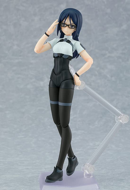 Max Factory Alice Gear Aegis: Fumika Momoshina Figma Action Figure - Anime Collectible Model for Display & Photography - Perfect for Anime Fans & Figure Collectors