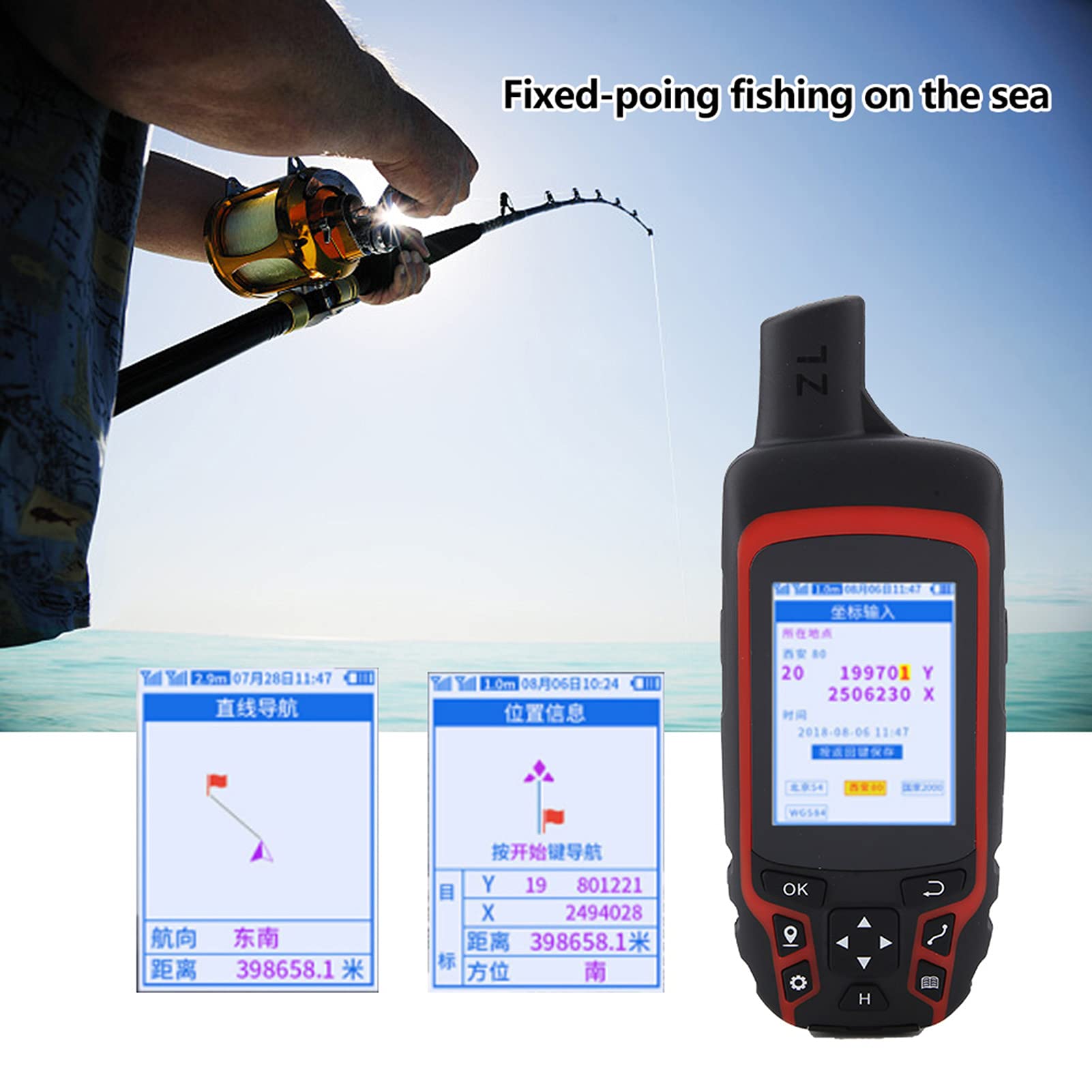Handheld GPS Navigation Device with Large Storage - Perfect for Hiking, Desert Exploration & Outdoor Adventures