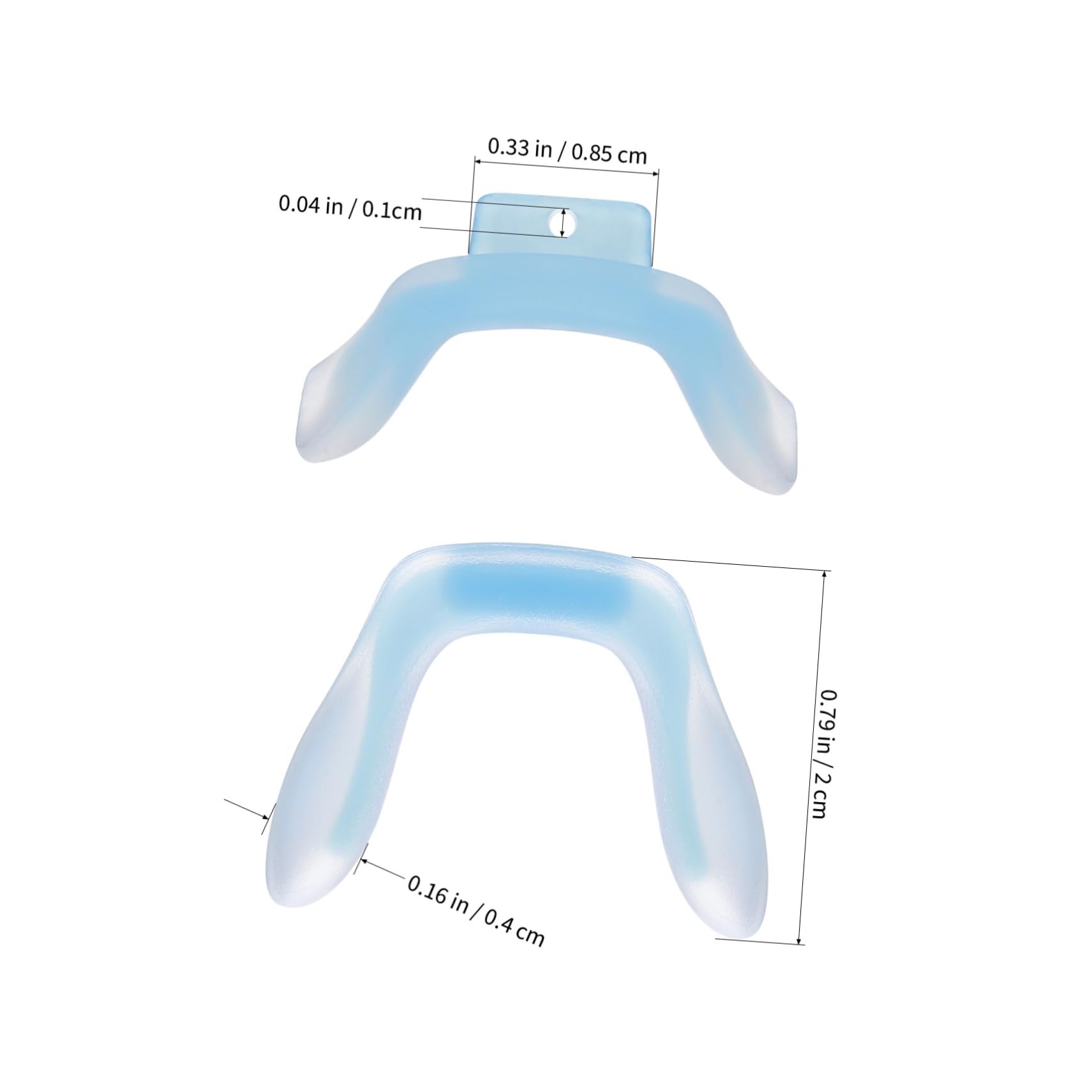 LALAFINA 9-Pack Silicone Nose Pads for Glasses - Soft Comfortable Replacement Nose Pads for Eyewear, Bicycle Glasses & Kids - Prevent Slipping & Protect Nose - Perfect for Daily Use, Sports & Outdoor Activities