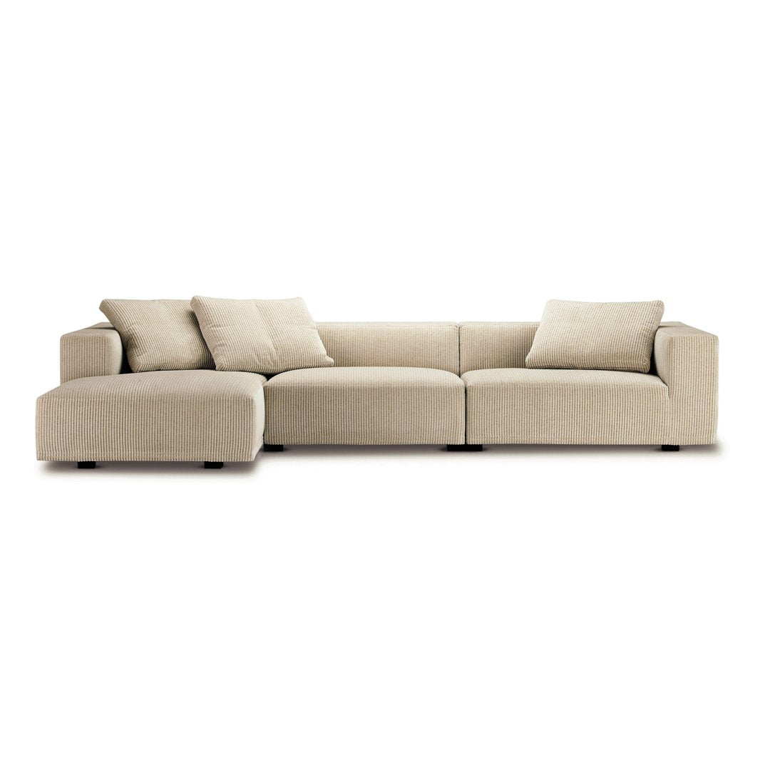 Baseline Sofa Sectional - Modern L-Shaped Couch for Living Room, Family Room & Home Theater | Comfortable & Stylish Furniture