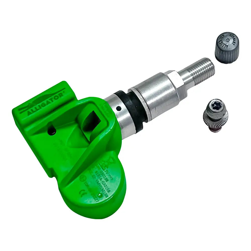 Universal TPMS Sensor - Alligator 591132 Sens.it RS Dual Frequency with Adjustable Metal Clamp Valve | Compatible with Cars, Trucks & SUVs | Easy Tire Pressure Monitoring for Safe Driving