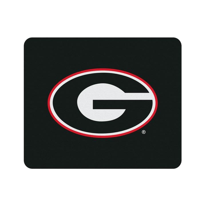 Georgia Bulldogs Mouse Pad - Non-Slip Fabric Gaming & Office Desk Mat with Team Logo - Perfect for UGA Fans, Computer Work & Gaming Setups