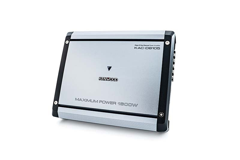 Kenwood KAC-D8105 5-Channel Class D Car Amplifier - High Power Audio for Cars, Trucks & SUVs - Perfect for Upgrading Your Vehicle Sound System