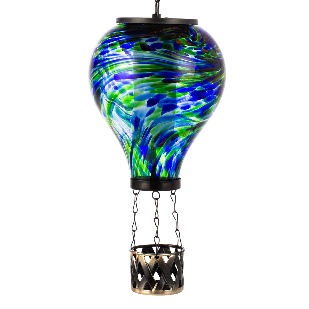 Outdoor Solar Lanterns - Waterproof Hanging Solar-Powered Flame Lights for Garden, Yard, Patio Decor | Perfect Mother's Day Gift & Romantic Ambiance Lighting