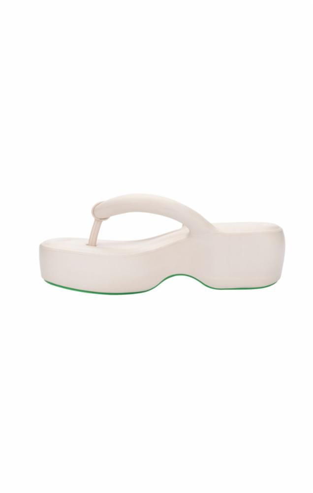 Melissa Women's 33772 White M Leather Sandals - Comfortable & Stylish Summer Shoes for Beach, Vacation & Casual Outings