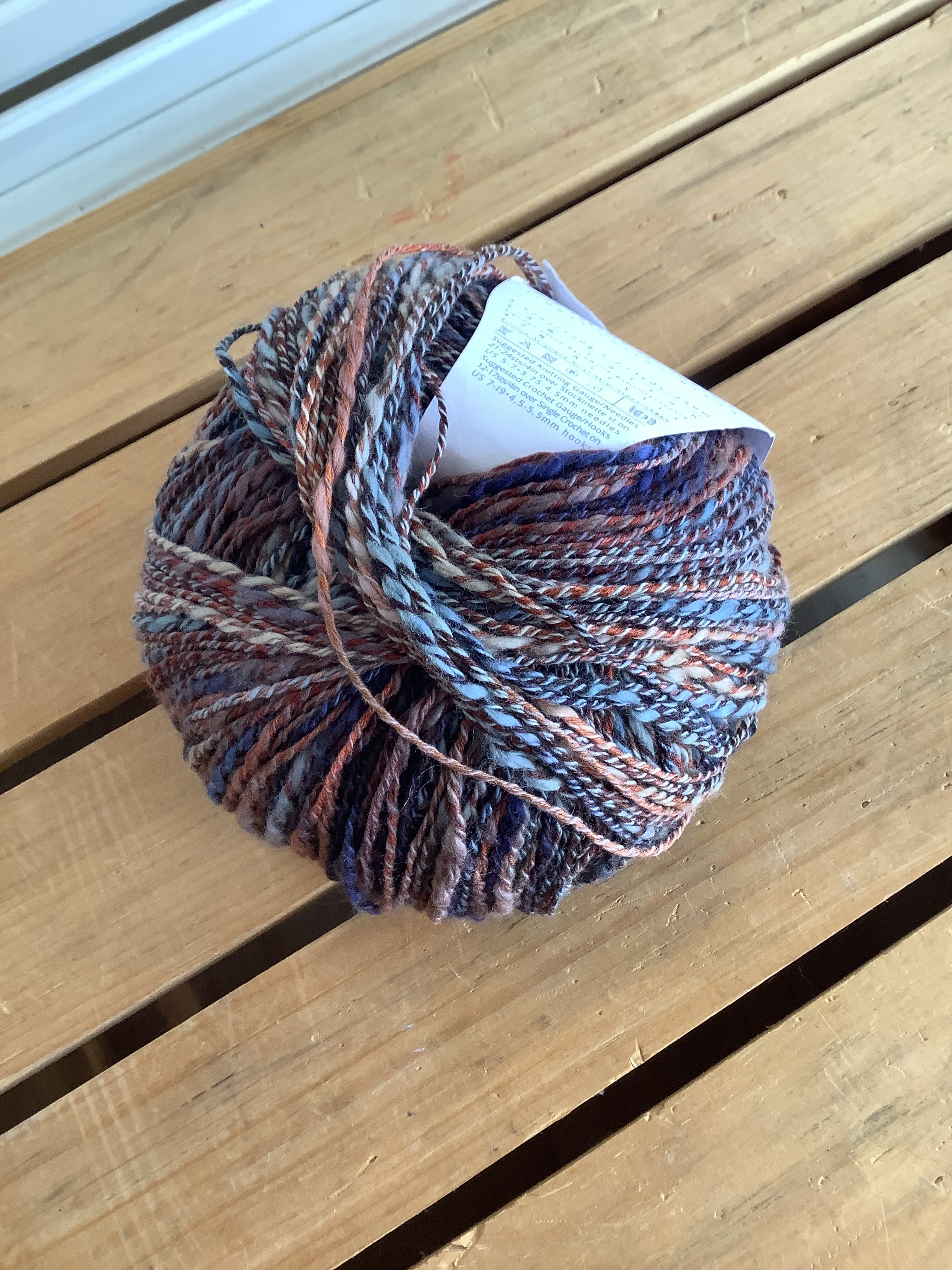 Ella Rae Marmel Mary Ellen Jasper 08 Yarn - Premium Hand-Dyed Wool for Knitting & Crocheting - Perfect for Scarves, Sweaters & Home Decor