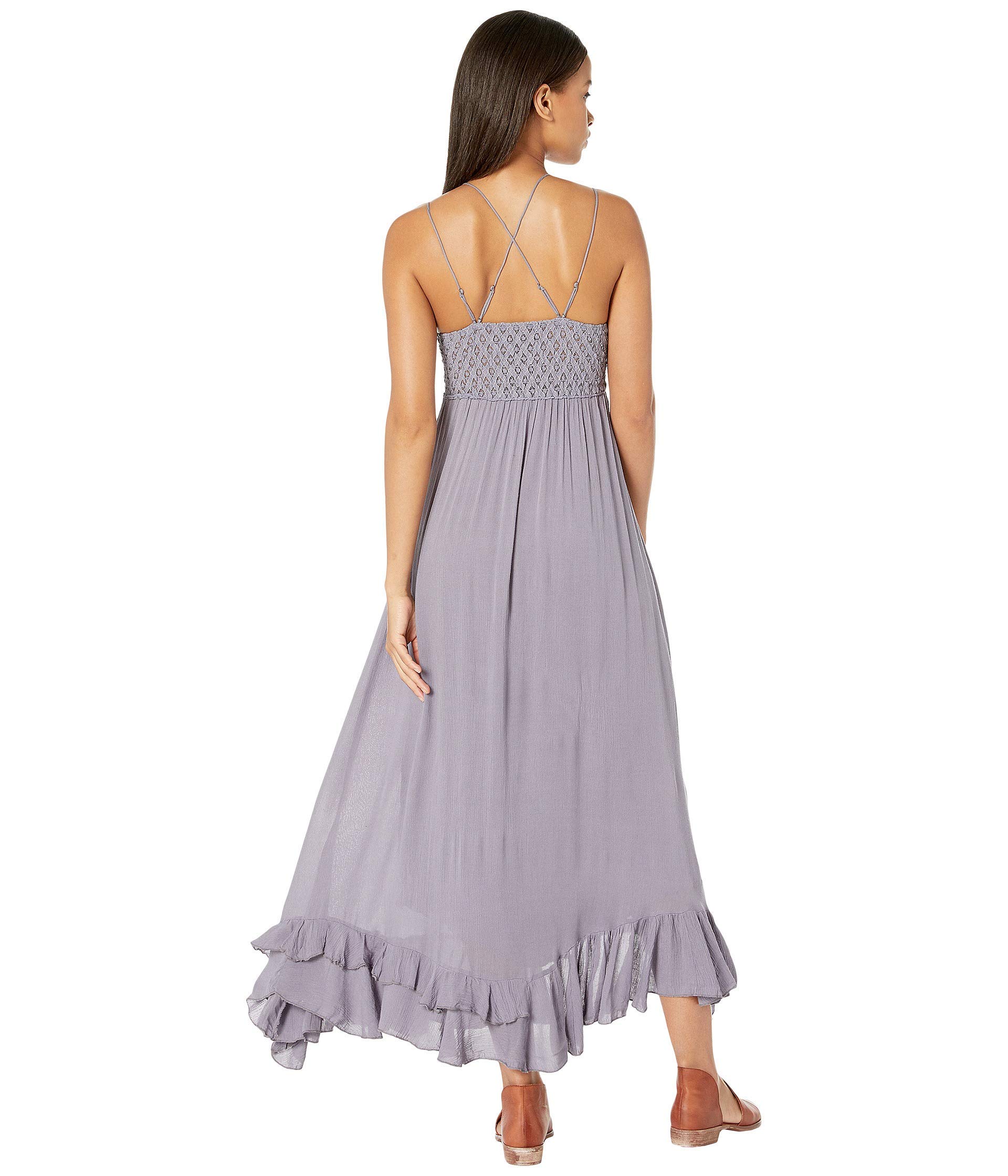 Free People Adella Maxi Slip Dress - Flowy Boho Long Dress for Women, Perfect for Beach, Vacation & Summer Outfits