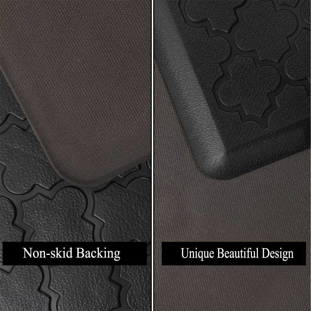 HEBE Anti-Fatigue Kitchen Mat with Non-Slip Backing - 20