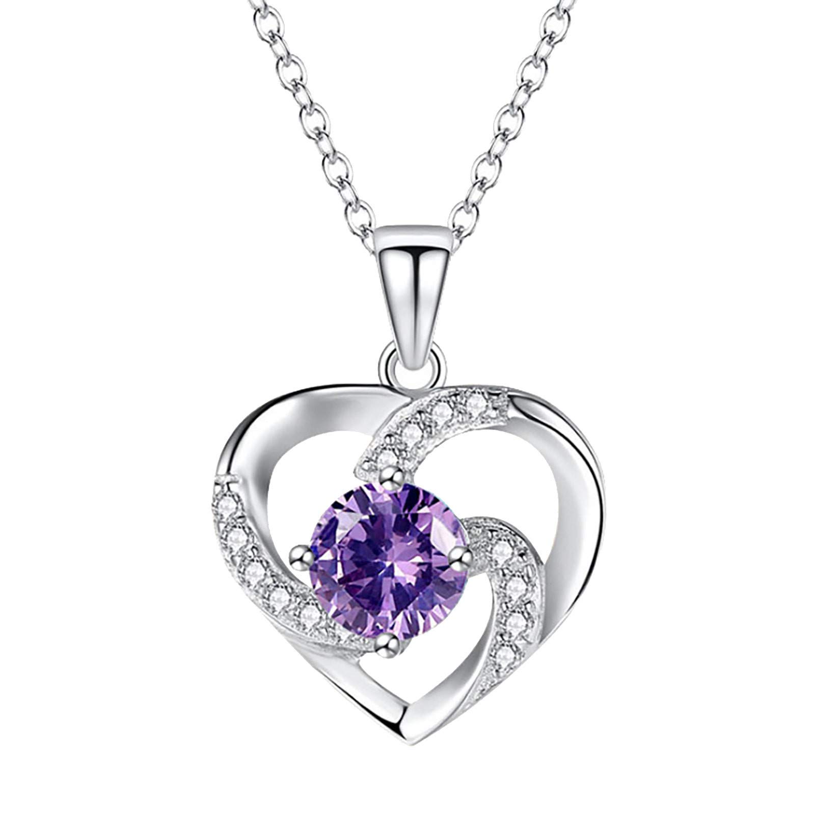Elegant Rose Gold & Silver Clavicle Necklace for Women - Dainty Love Pendant Chain Jewelry - Perfect for Valentine's Day, Anniversary Gifts & Everyday Wear