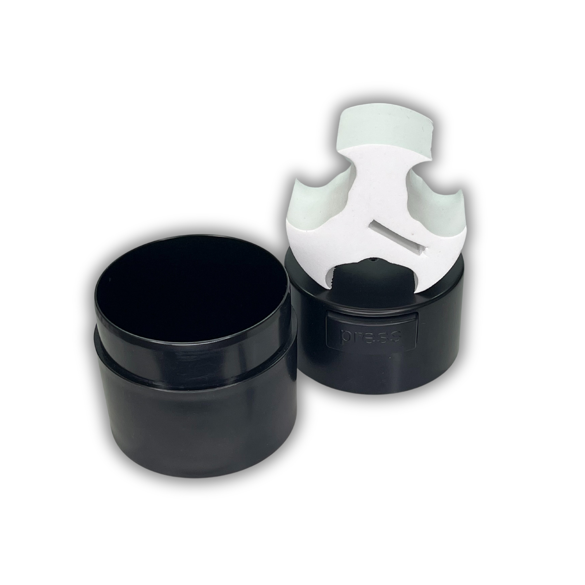 Black Adhesive Container - 1 Count - Strong & Durable Glue Storage for Crafts, DIY Projects & Home Repairs