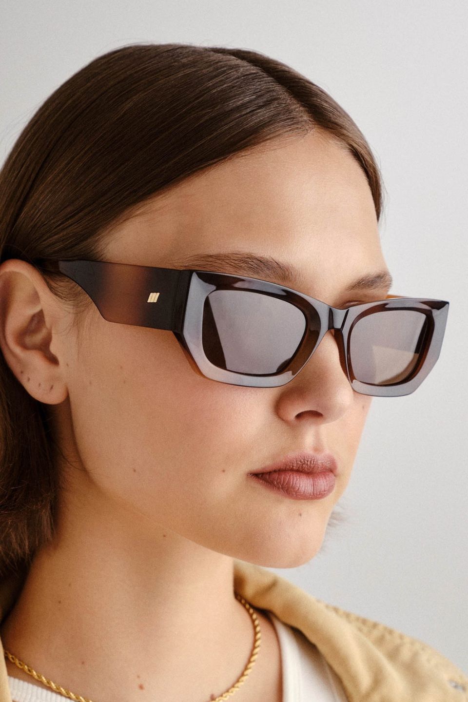 Polarized Rectangular Sunglasses for Men & Women - UV Protection, Tortoise Shell Frame - Perfect for Beach, Driving & Outdoor Activities