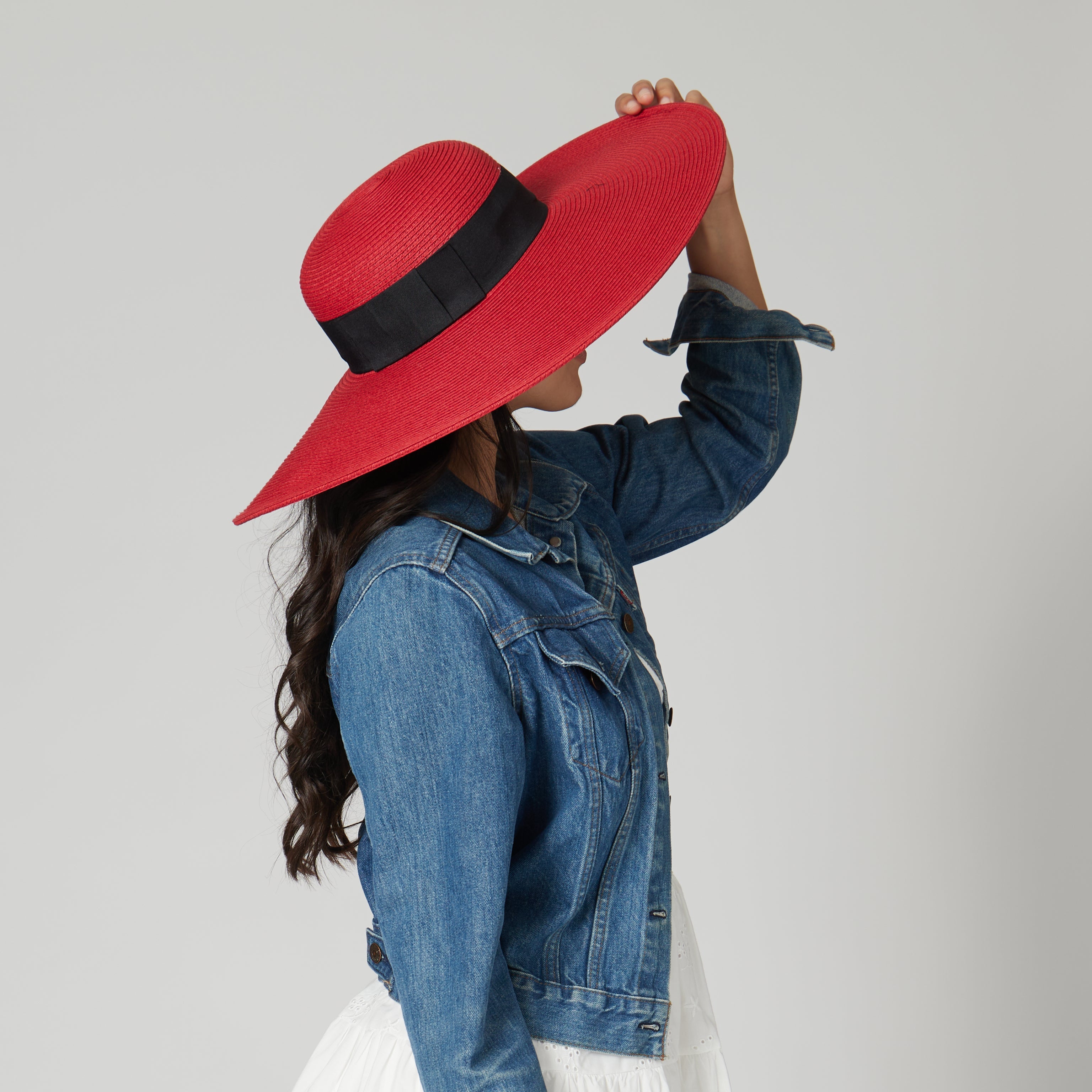 Stylish The Glam Floppy Women's Wide Brim Sun Hat for Beach, Summer & Outdoor Activities | UV Protection & Fashionable Accessory