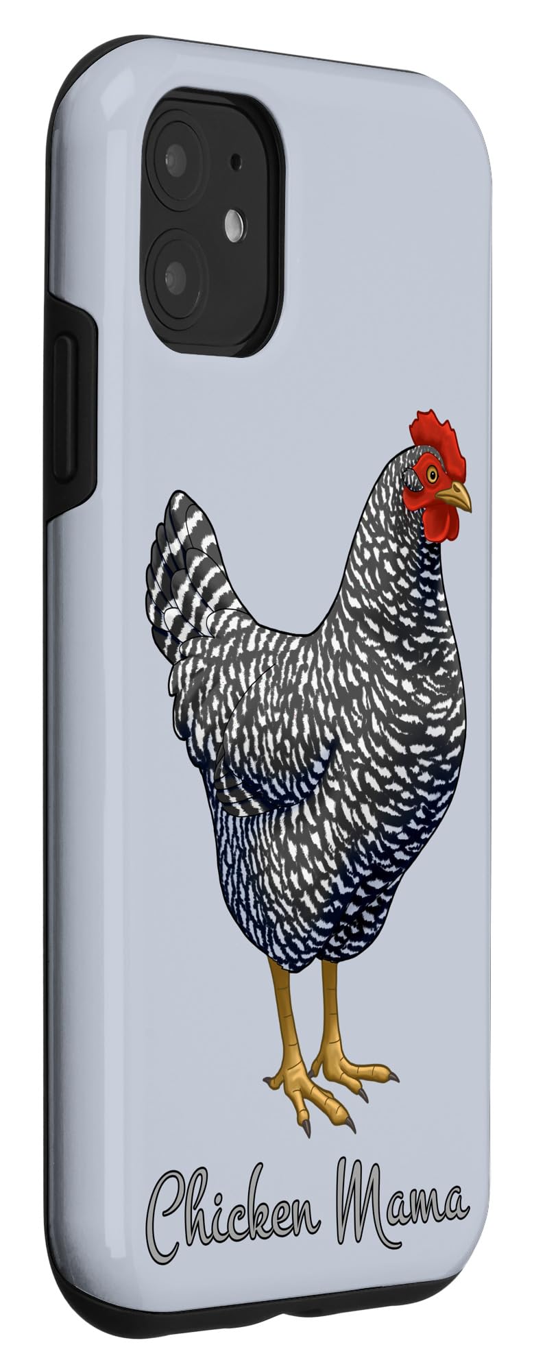 iPhone 11 Case - Funny Chicken Mom Design for Bird Lovers | Perfect Gift for Poultry Enthusiasts & Farm Animal Lovers | Durable Protective Cover for Everyday Use