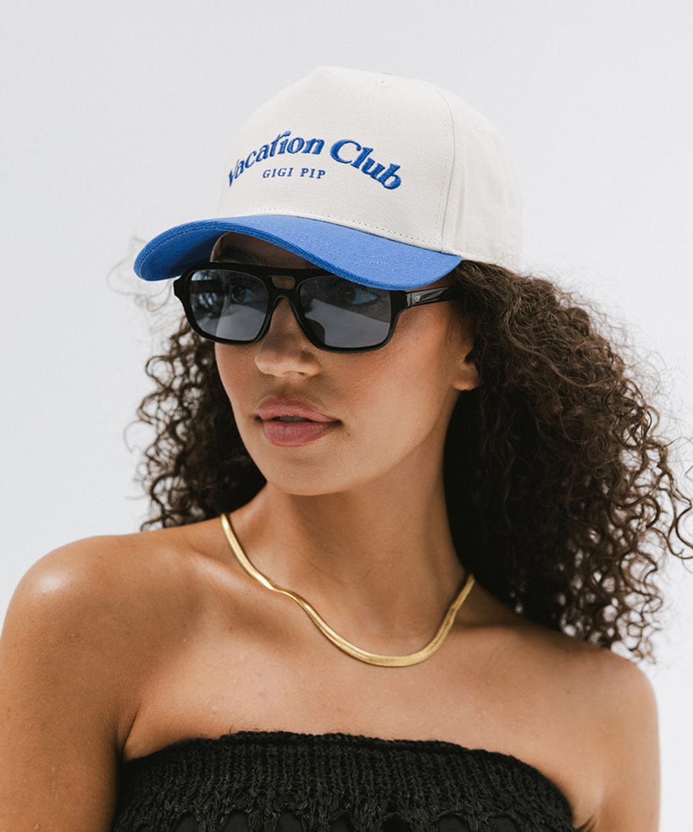 Stylish Vacation Club Trucker Hat - Adjustable Snapback Cap for Men & Women - Perfect for Travel, Beach, and Outdoor Adventures
