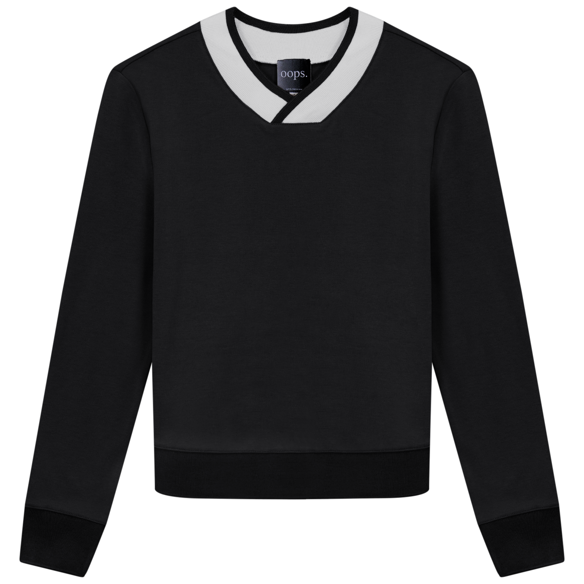 Women's V Neck Sweatshirt - Soft Casual Pullover Sweater for Fall & Winter | Perfect for Layering, Lounge Wear & Everyday Comfort
