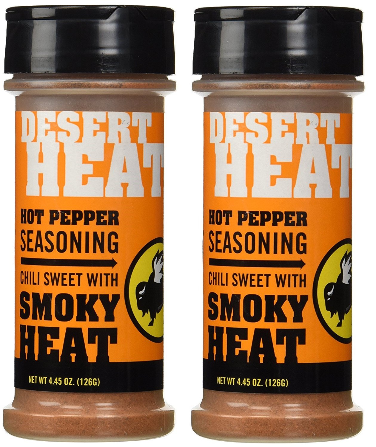 Buffalo Wild Wings Barbecue Sauces & Seasonings - Desert Heat (2-Pack) for Meat, Ribs, Chicken, Pork, Steak, Wings | Perfect for Grilling, Smoking, Crock-Pot & Oven Cooking