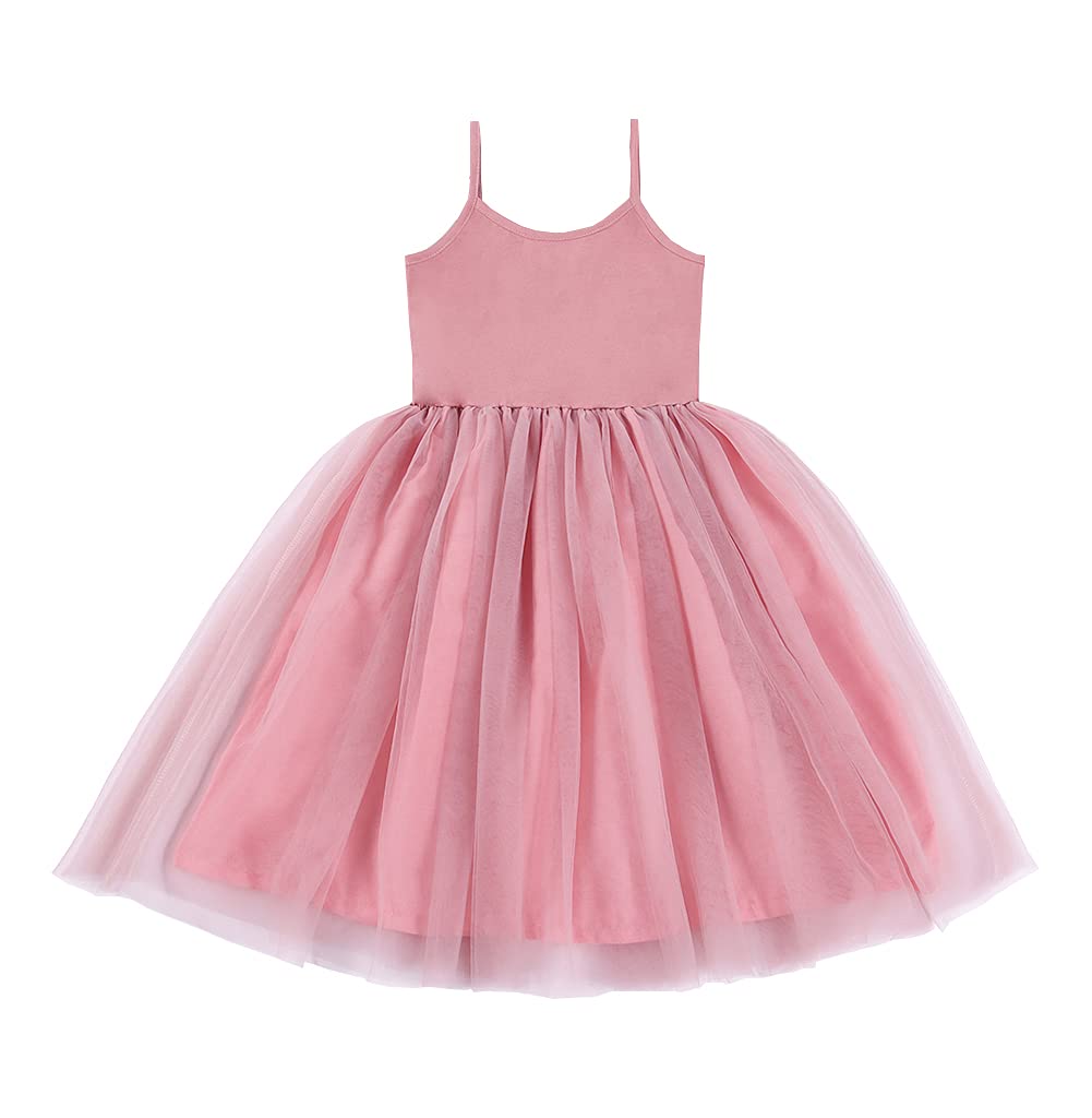 Baby Tutu Dress for Girls - Sleeveless Tulle Sundress for Play & Parties