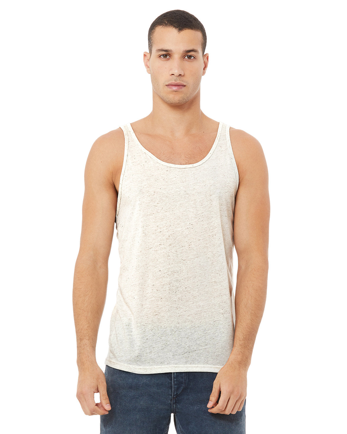 Bella + Canvas 3480 Unisex Jersey Tank Top - Soft Cotton Spaghetti Strap Casual Wear for Men & Women - Perfect for Summer, Gym, Layering & Everyday Comfort