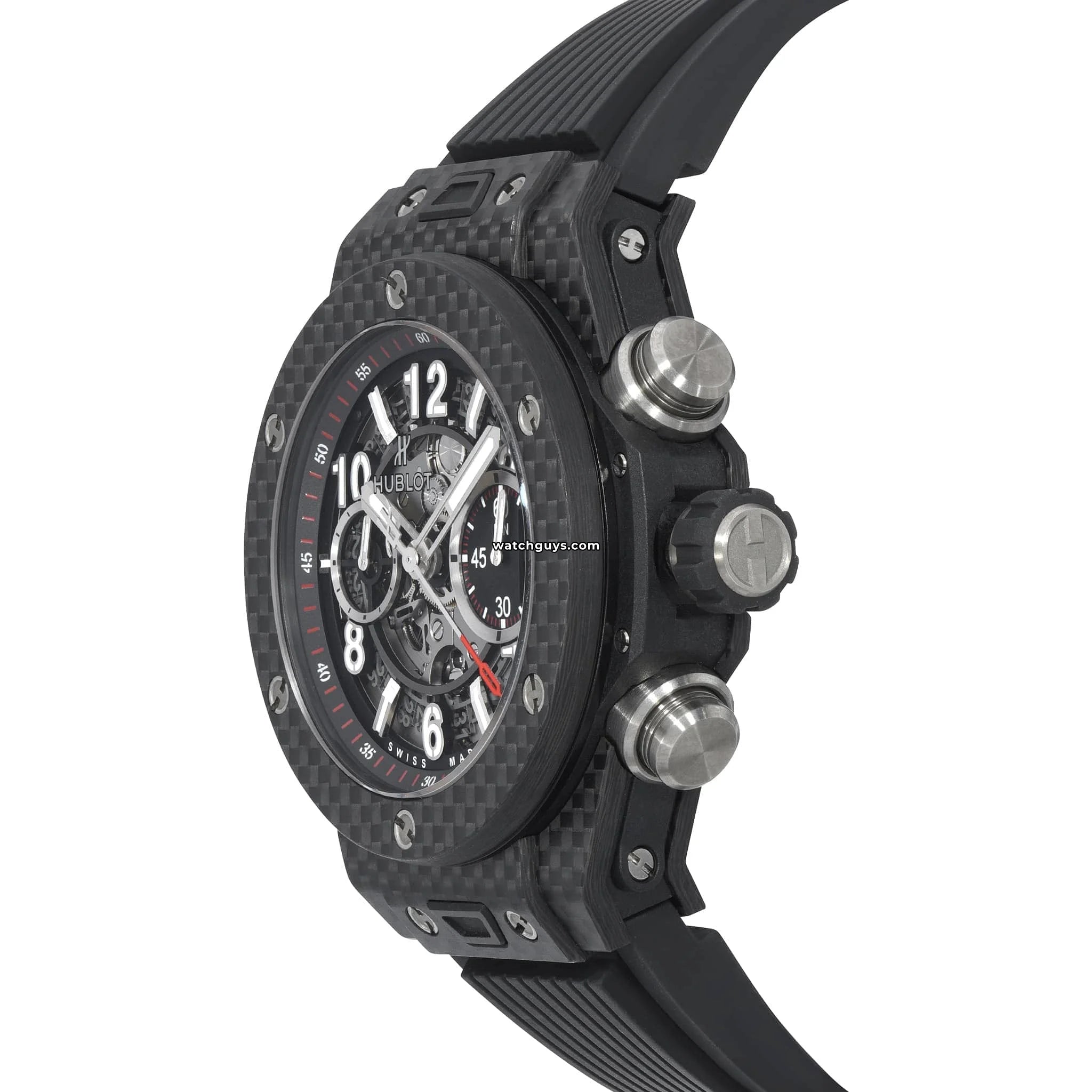 Hublot Big Bang Unico 411.QX.1170.RX Men's Luxury Chronograph Watch - Swiss Automatic Movement, Sapphire Crystal, 45mm Titanium Case - Perfect for Business, Gala Events & Luxury Collectors