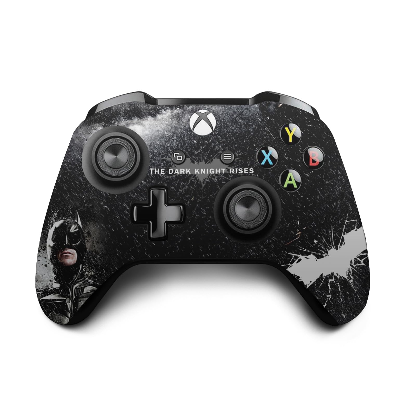 Official The Dark Knight Rises Vinyl Skin Decal Sticker - Compatible with Xbox One S Console & Controller Bundle - Premium Licensed Character Art - Perfect for Gaming Setups & Batman Fans