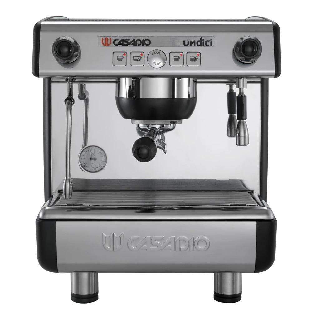 Casadio Undici A 1 Group Commercial Espresso Machine - Professional Coffee Maker for Cafes & Restaurants - Perfect for High-Volume Brewing & Barista Use