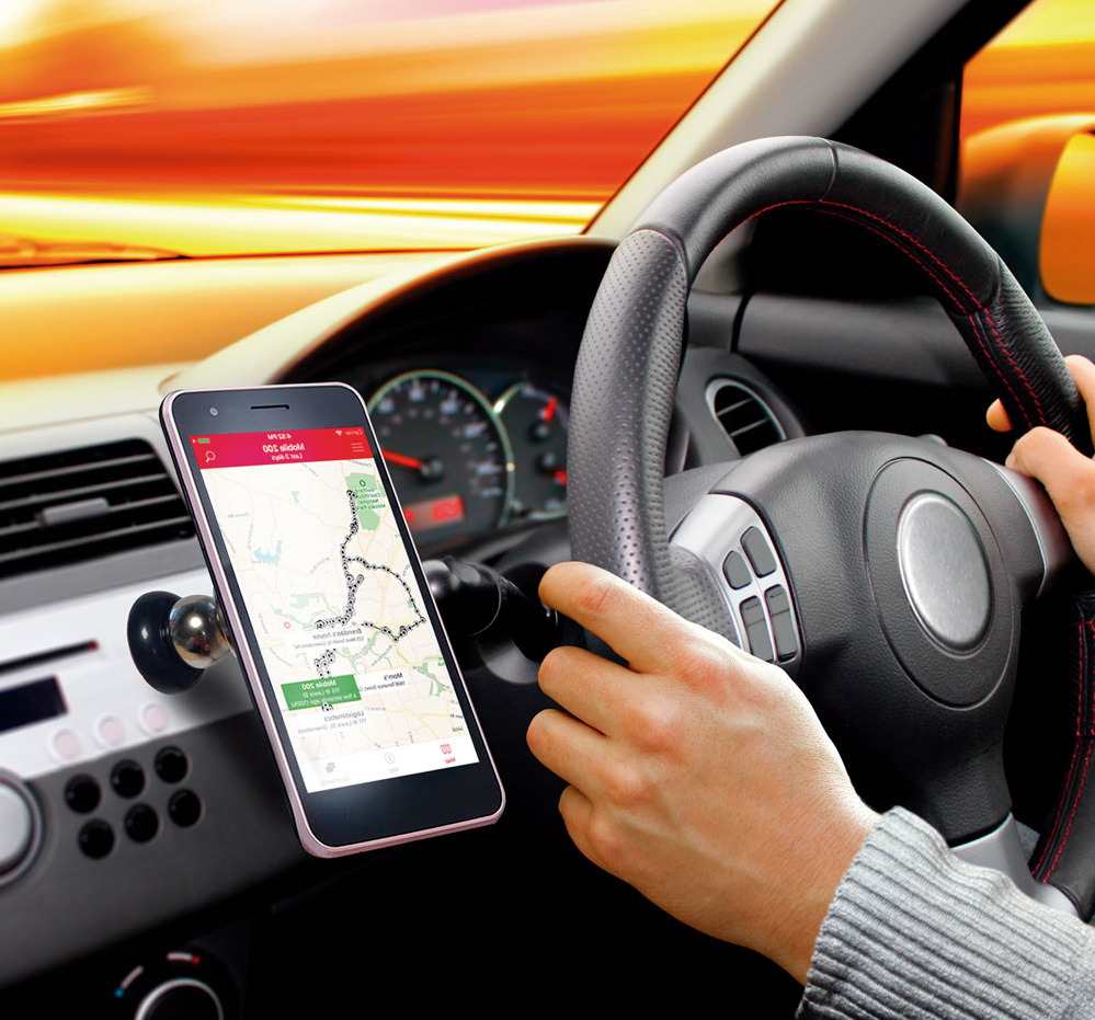 Starlyf Universal Phone Holder Mount - Adjustable Car Phone Stand for iPhone, Samsung, Galaxy - Perfect for Driving, Video Calls & Hands-Free Use
