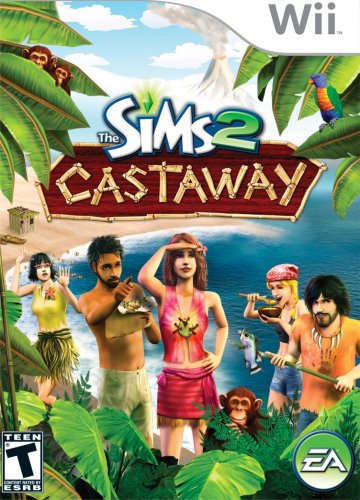 The Sims 2: Castaway - Nintendo Wii Game - Survival Adventure Simulation for Family Game Night & Party Fun