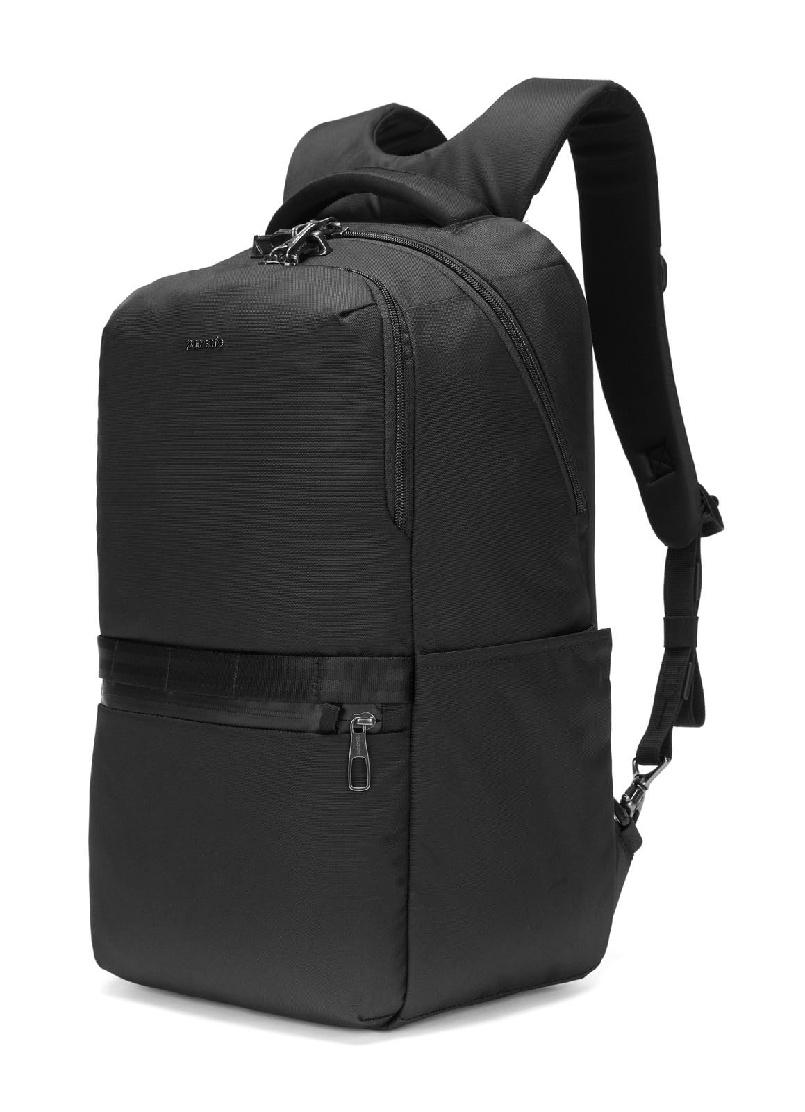 Pacsafe Metrosafe X 25L Anti-Theft Travel Backpack - Secure & Stylish Black Daypack for Commuting, Urban Exploration & Digital Nomads