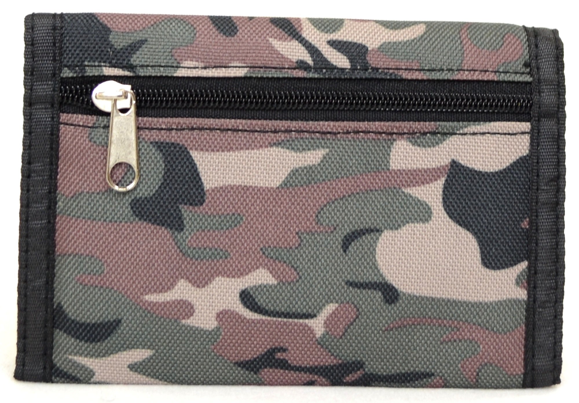SNUGRUGS Men's Army Camouflage Ripstop Wallet with Secure Fastening - Durable Military Style Wallet for Outdoor, Camping & Everyday Use