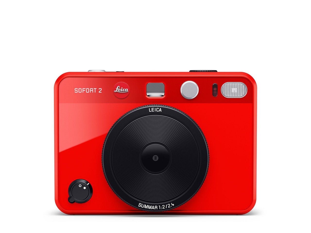 Leica SOFORT 2 Instant Camera in Red - Perfect for Travel, Parties & Capturing Memories