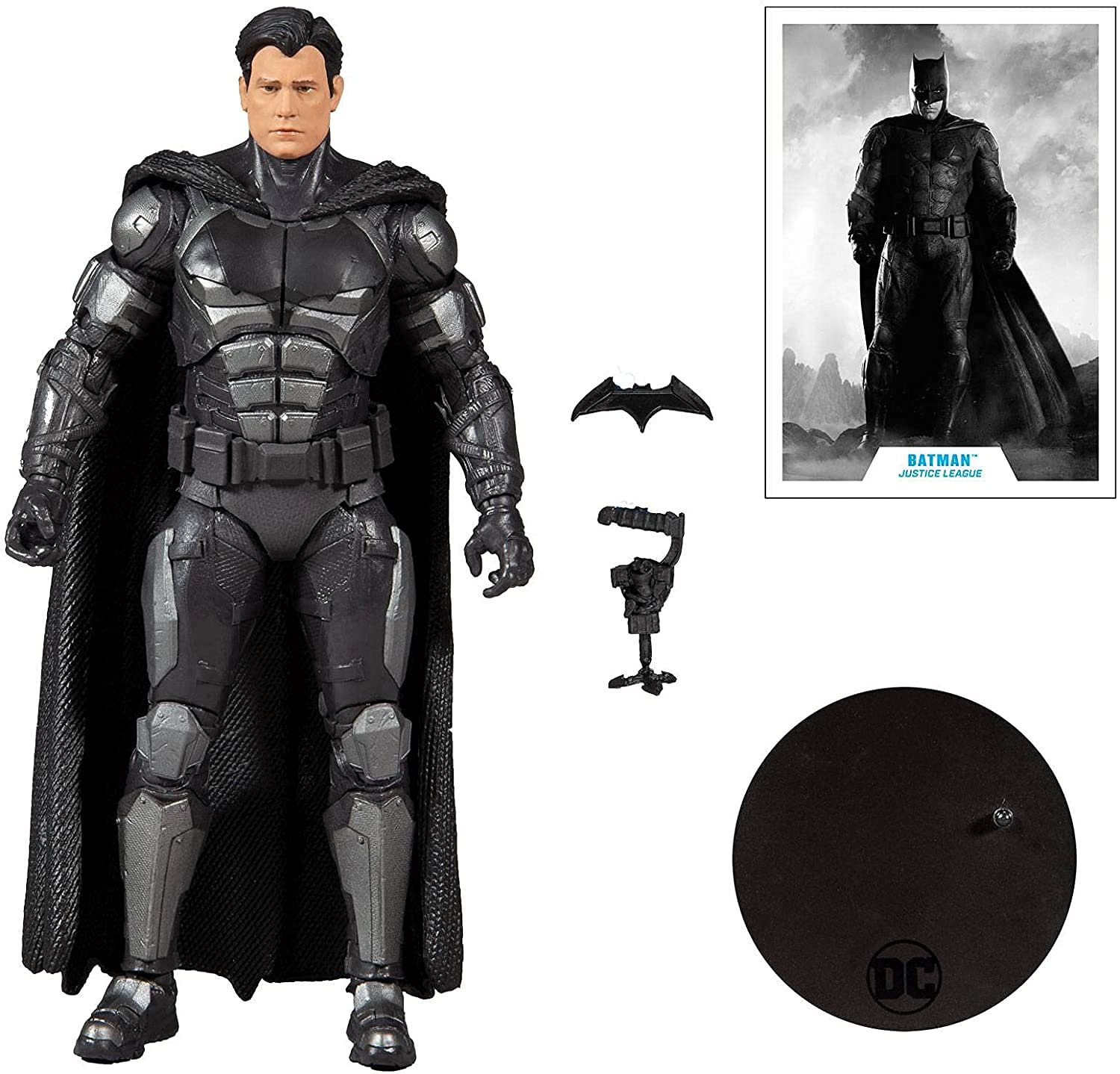 Batman Action Figure 18cm - Collectible DC Comics Superhero Toy for Kids & Adults | Perfect for Display, Gifts, and Role-Playing Games
