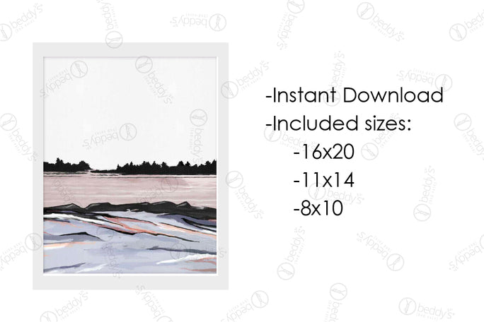 Lake Lanier Wall Art Digital Download - High Resolution Printable Decor for Home & Office - Perfect for Living Room, Bedroom, or Gift Giving