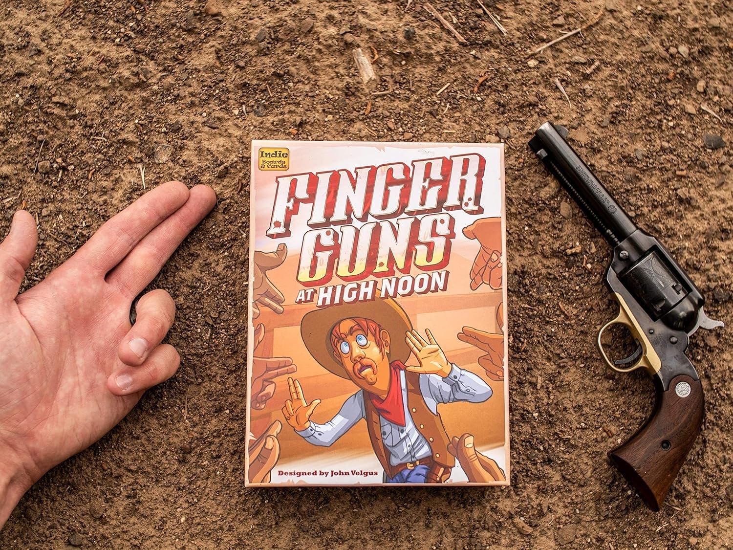 Finger Guns Toy - High Noon Duel Game for Kids & Adults | Fun Party, Cowboy-Themed Play & Western Role-Playing Scenes